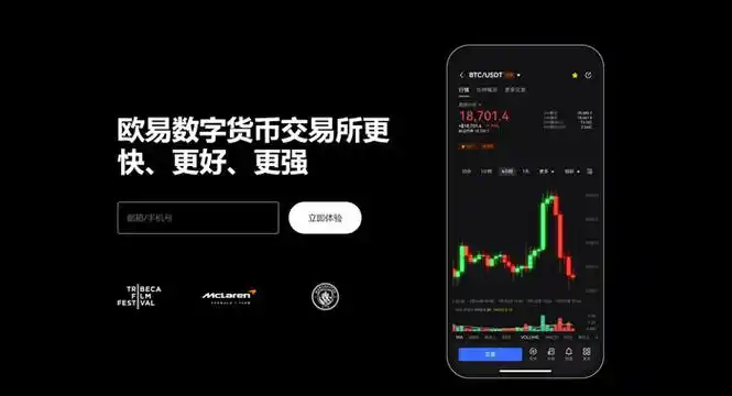 币圈交易所APP页面展示